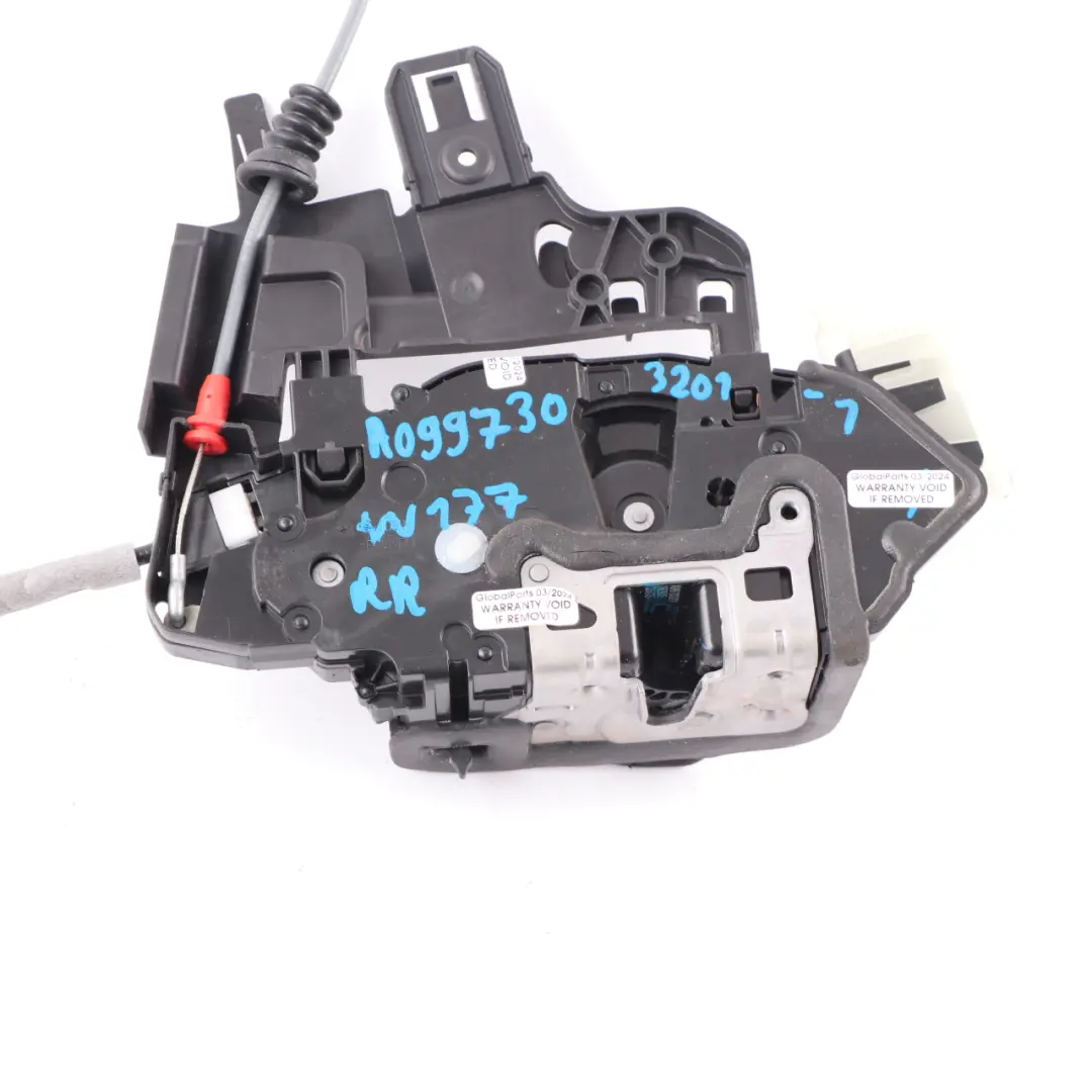 Mercedes W177 W247 Serrure porte Arrière Droite Mécanisme Actuateur - SKU A0997303201-1 - Numéro de pièce A0997303201
