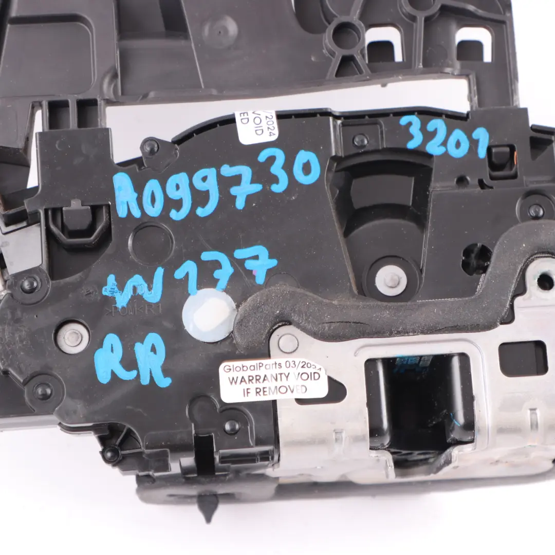 Mercedes W177 W247 Blocco porta Attuatore meccanismo posteriore destro - SKU A0997303201-1 - Numero di parte A0997303201