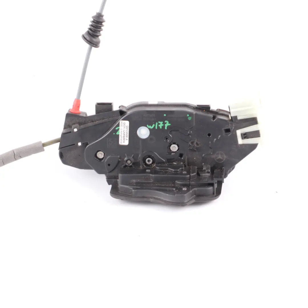Door Lock Rear Left N/S Lock Mechanism Linkage to Mercedes W177 with Part number A0997303601 Mercedes W177 Door Lock Rear Left N/S Lock Mechanism Linkage - SKU A0997303601 - Part number A0997303601