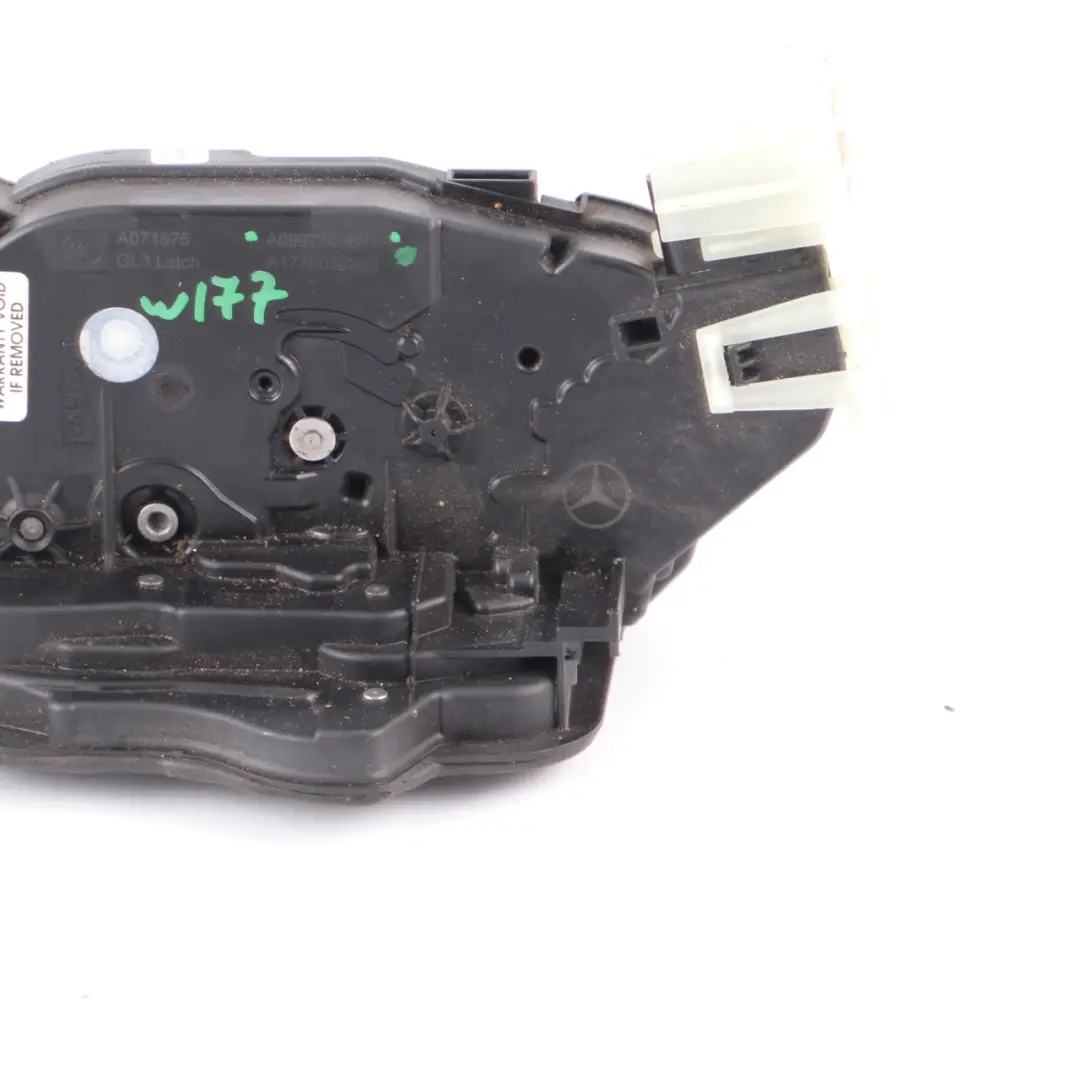 Serratura porta posteriore sinistra blocco Linkage per Mercedes W177 con numero di parte A0997303601 Mercedes W177 Serratura porta posteriore sinistra blocco Linkage - SKU A0997303601 - Numero di parte A0997303601