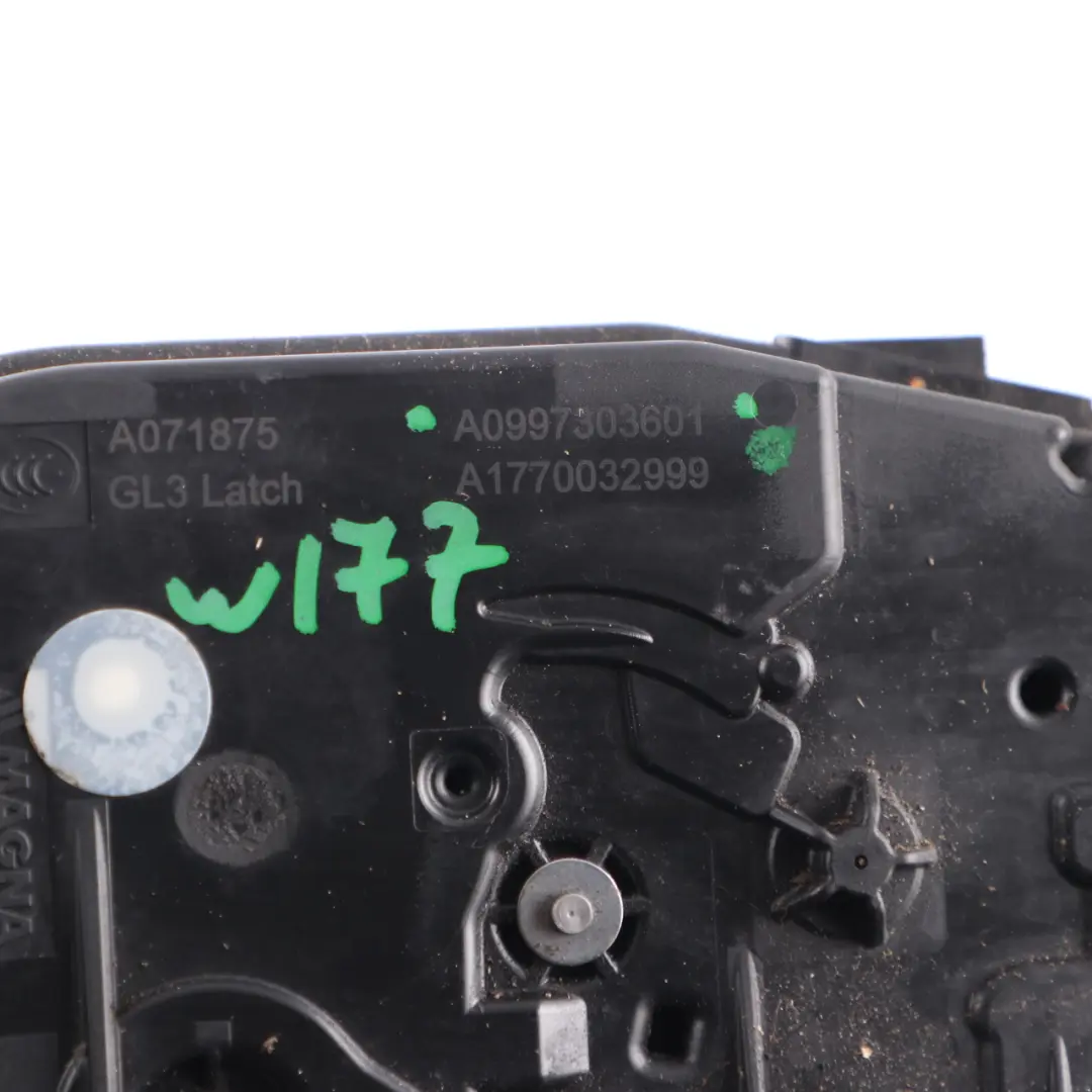 Door Lock Rear Left N/S Lock Mechanism Linkage to Mercedes W177 with Part number A0997303601 Mercedes W177 Door Lock Rear Left N/S Lock Mechanism Linkage - SKU A0997303601 - Part number A0997303601