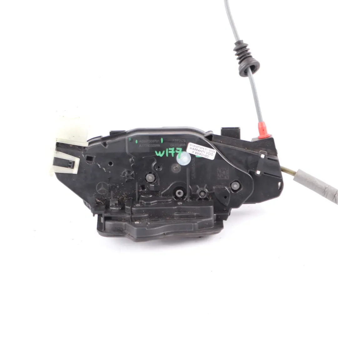 Door Lock Rear Right O/S Lock Mechanism Linkage to Mercedes W177 with Part number A0997303701 Mercedes W177 Door Lock Rear Right O/S Lock Mechanism Linkage - SKU A0997303701 - Part number A0997303701