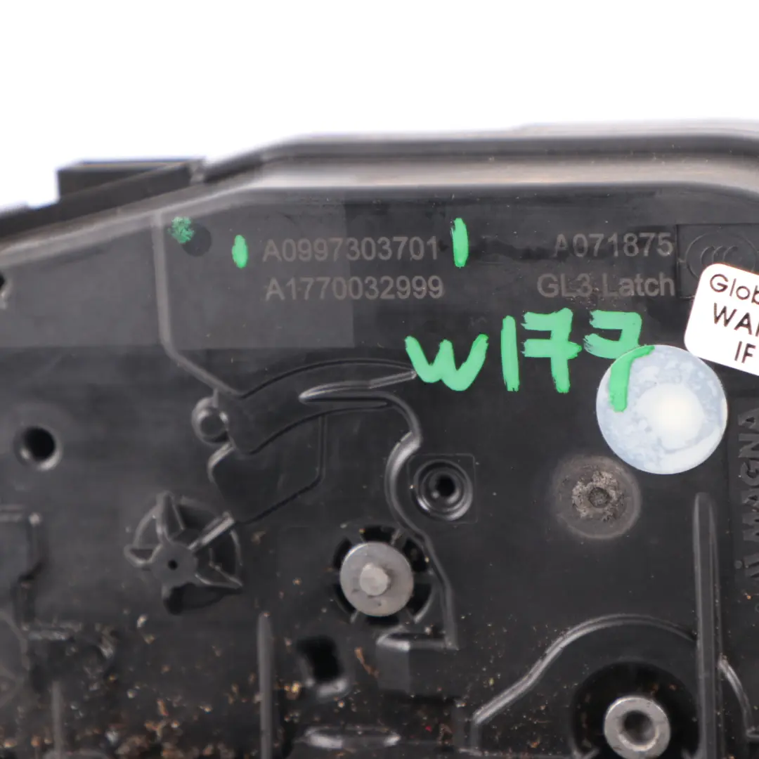 Door Lock Rear Right O/S Lock Mechanism Linkage to Mercedes W177 with Part number A0997303701 Mercedes W177 Door Lock Rear Right O/S Lock Mechanism Linkage - SKU A0997303701 - Part number A0997303701