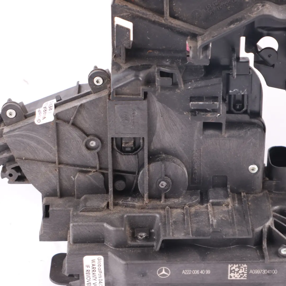 Door Lock Latch Mechanism Actuator Rear Left N/S A2220064099 to Mercedes W213 with Part number A0997309500 Mercedes W213 Door Lock Latch Mechanism Actuator Rear Left N/S A2220064099 - SKU A0997309500-2 - Part number A0997309500