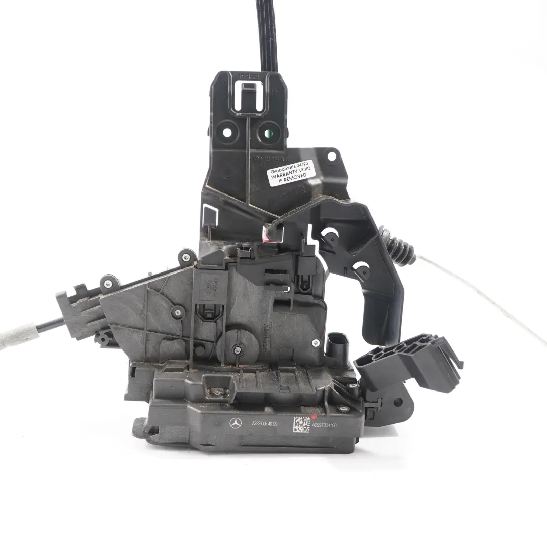 Mercedes W213 Meccanismo di chiusura della porta Attuatore posteriore sinistro - SKU A0997309500 - Numero di parte A0997309500
