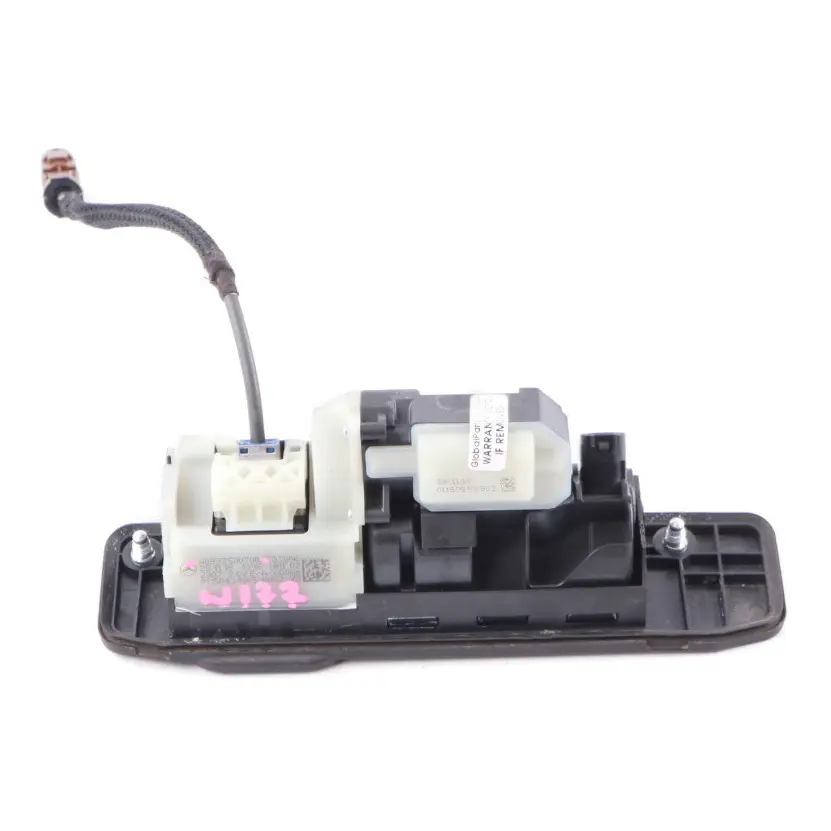 Handle Mercedes W177 S205 Trunk Lid Release Switch Camera to Tailgate with Part number A0997500700 Tailgate Handle Mercedes W177 S205 Trunk Lid Release Switch Camera - SKU A0997500700 - Part number A0997500700