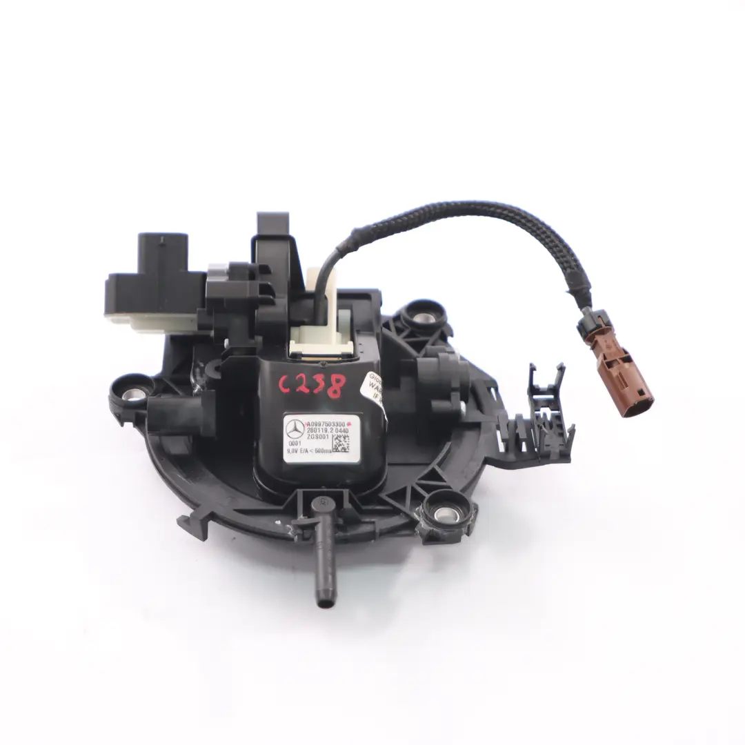 Griff Mercedes C238 Kofferraumklappe Öffnungsgriff kamera Obsidian Schwarz für mit Teilenummer A0997504600 Griff Mercedes C238 Kofferraumklappe Öffnungsgriff kamera Obsidian Schwarz - SKU A0997503300 - Teilenummer A0997504600