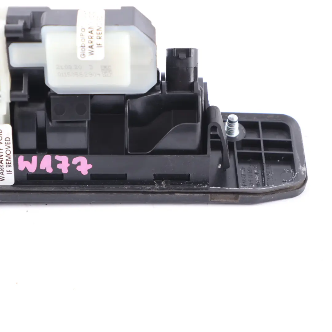 Boot Trunk Lid Tailgate Handle Open Release to Mercedes W177 with Part number A0997503500 Mercedes W177 Boot Trunk Lid Tailgate Handle Open Release - SKU A0997503500-1 - Part number A0997503500