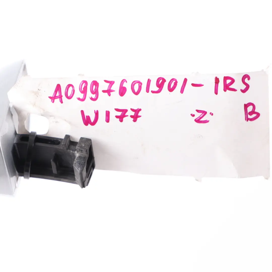 Door Handle Grab Rear Left N/S Comfort Access Iridium Silver 775 to Mercedes W177 with Part number A0997601901 Mercedes W177 Door Handle Grab Rear Left N/S Comfort Access Iridium Silver 775 - SKU A0997601901-IRS - Part number A0997601901