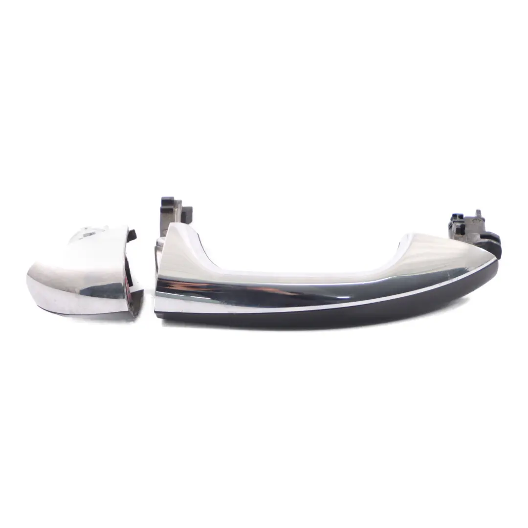 Door Handle Front Right Outside Chrome Obsidian Black 197 to Mercedes C238 with Part number A0997607400 Mercedes C238 Door Handle Front Right Outside Chrome Obsidian Black 197 - SKU A0997607400-OB - Part number A0997607400