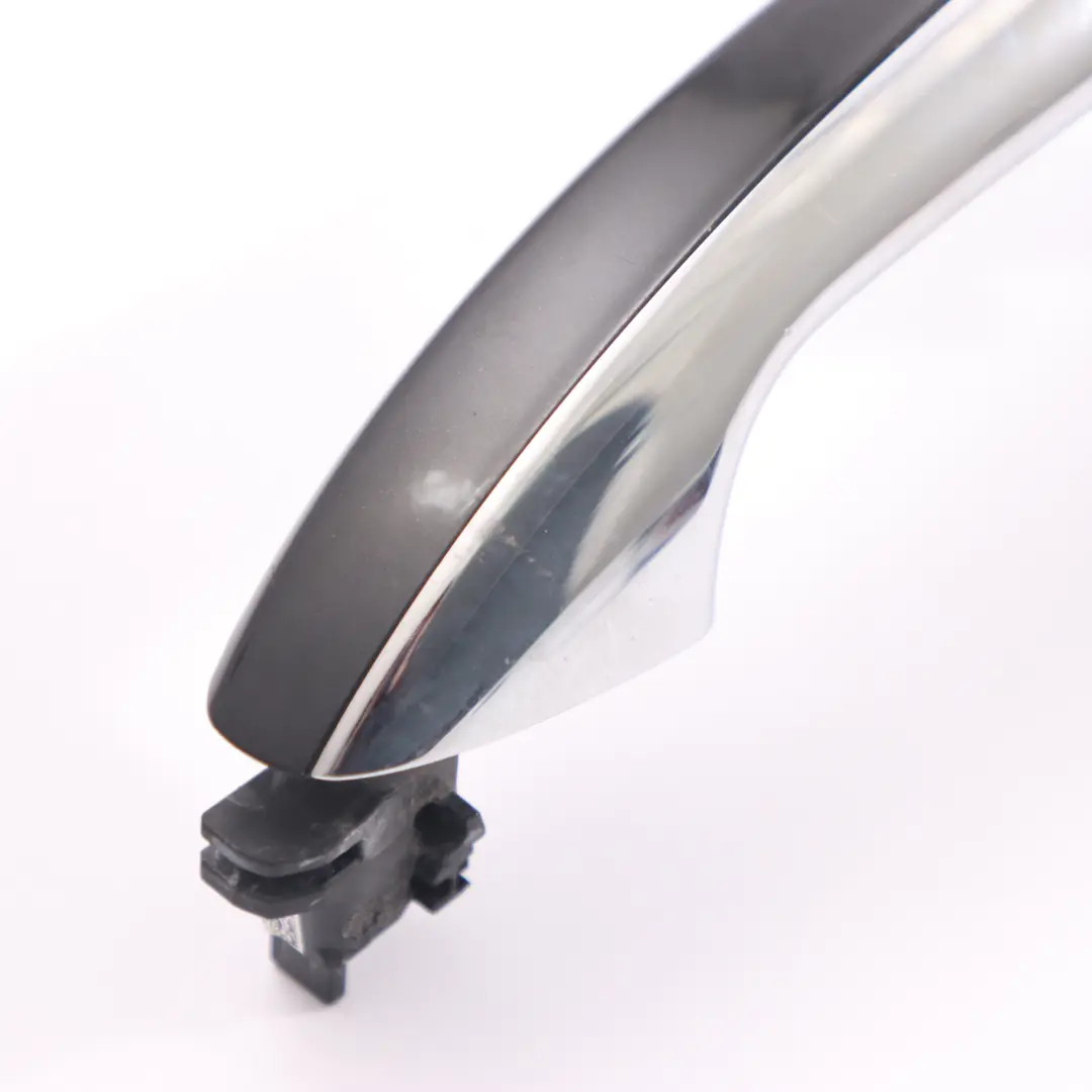 Door Handle Front Right Outside Chrome Obsidian Black 197 to Mercedes C238 with Part number A0997607400 Mercedes C238 Door Handle Front Right Outside Chrome Obsidian Black 197 - SKU A0997607400-OB - Part number A0997607400