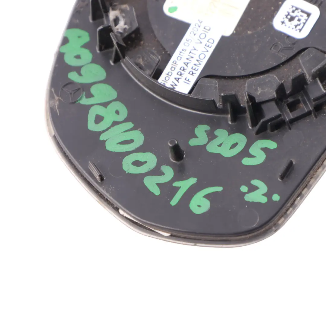 Mercedes W205 W213 C238 Szkło Lusterka Drzwi Prawe - SKU A0998100216 - Numer Części A0998100216