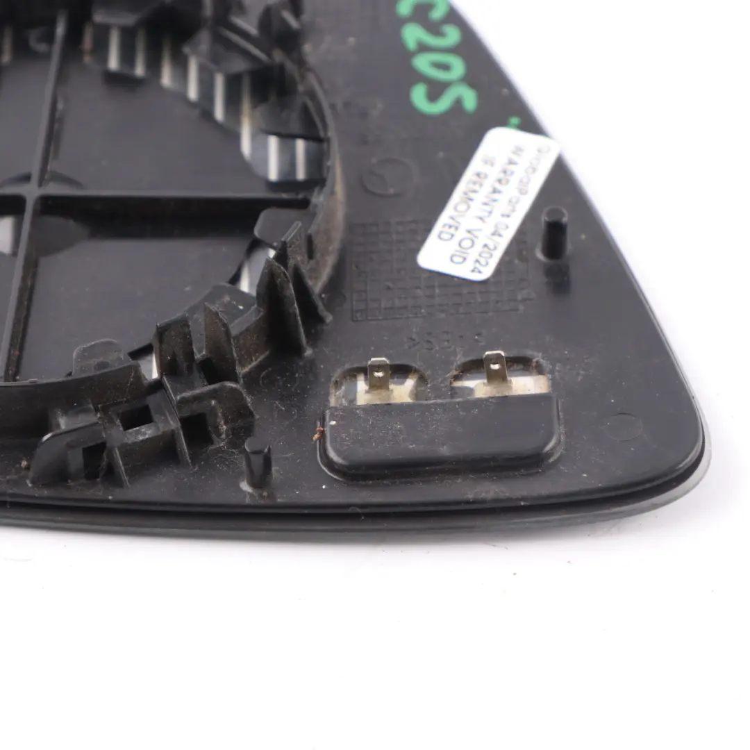 Wing Mirror Glass Left Door N/S Heated to Mercedes W205 with Part number A0998102316 Mercedes W205 Wing Mirror Glass Left Door N/S Heated - SKU A0998102316 - Part number A0998102316