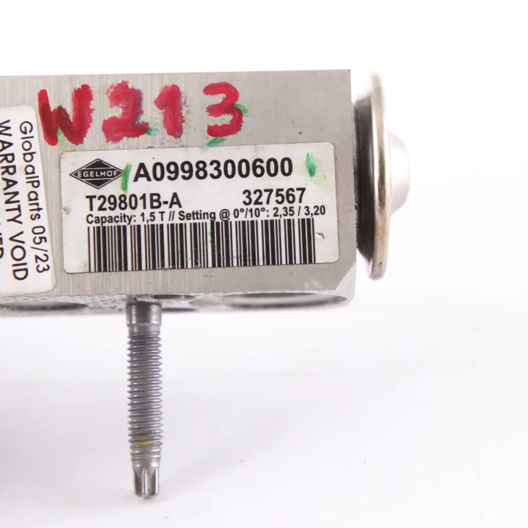  Válvula xpansión Mercedes W205 W213 W238 Unidad Aire Acondicionado - SKU A0998300600 - Número de pieza A0998300600