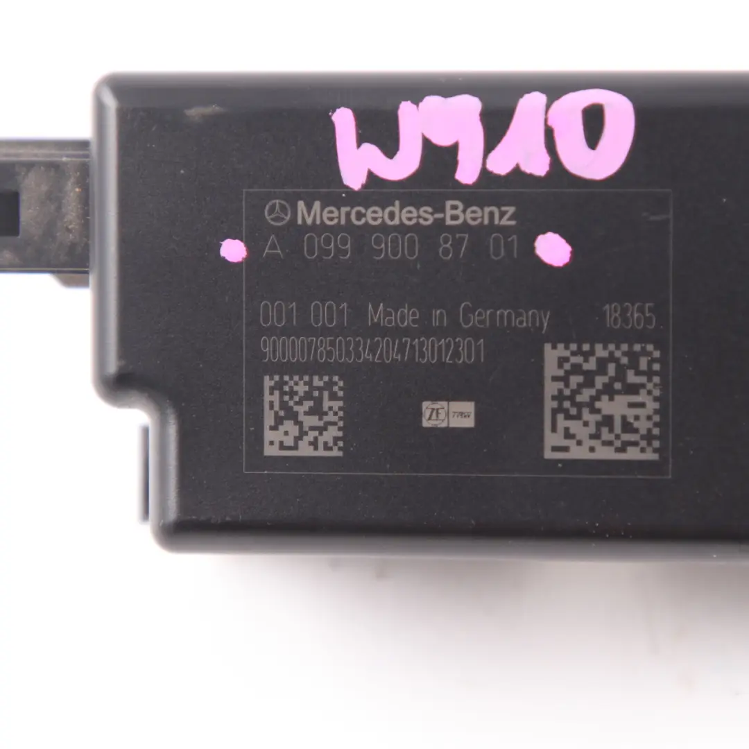Mercedes W176 W246 Bloqueo Dirección Módulo Unidad Control VST A0999000400 - SKU A0999008701 - Número de pieza A0999008701
