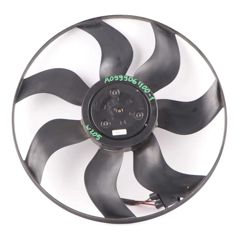 Ventilateur de radiateur moteur Moteur pour Mercedes W205 à propos du numéro de pièce A0999061100 Mercedes W205 Ventilateur de radiateur moteur Moteur - SKU A0999061100-2 - Numéro de pièce A0999061100