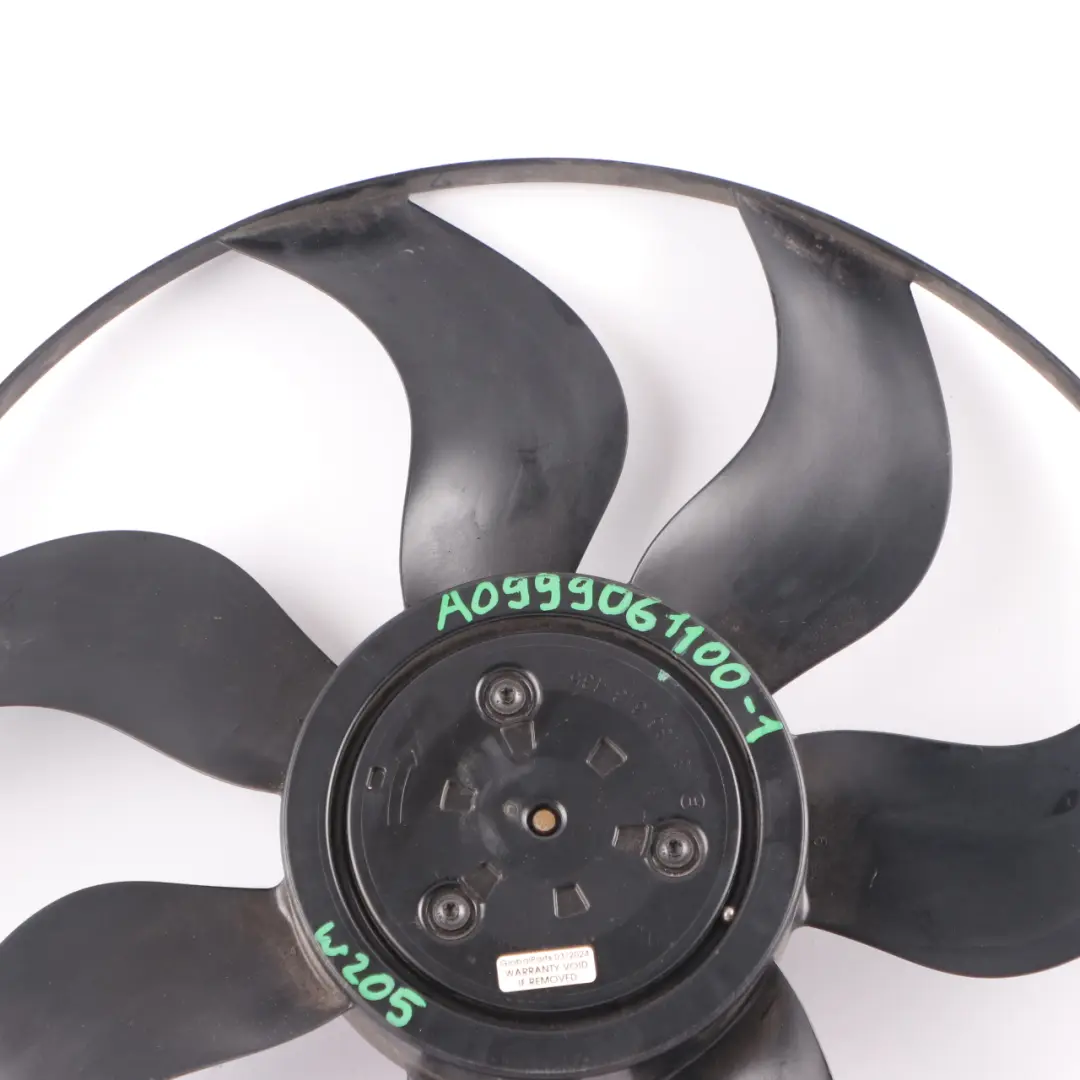  Ventilador radiador Mercedes W205 Motor refrigeración del motor - SKU A0999061100-2 - Número de pieza A0999061100