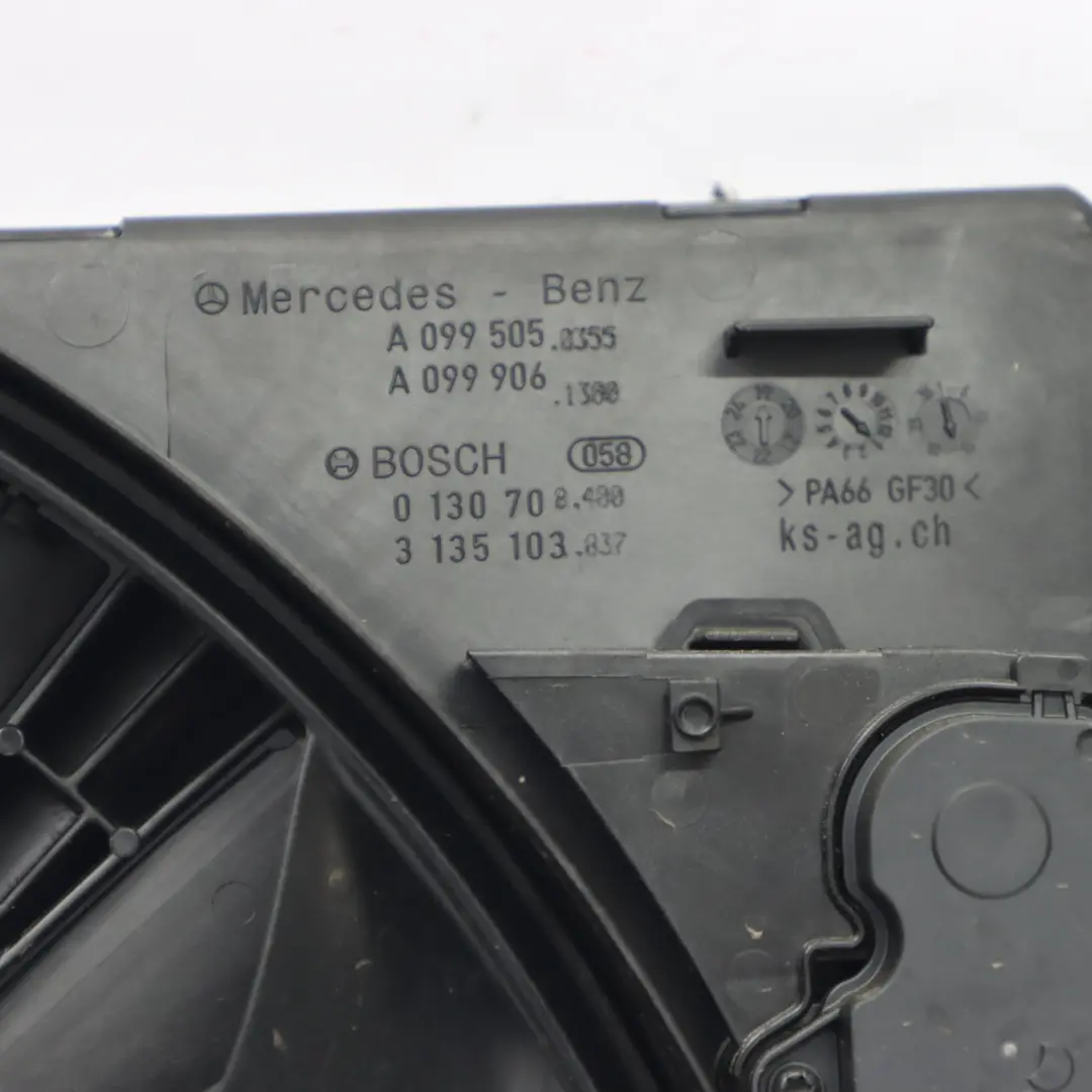  Fan Mercedes C205 OM651 Diesel Radiator Fan With Housing 400W - SKU A0999061300 - Part number A0999061300