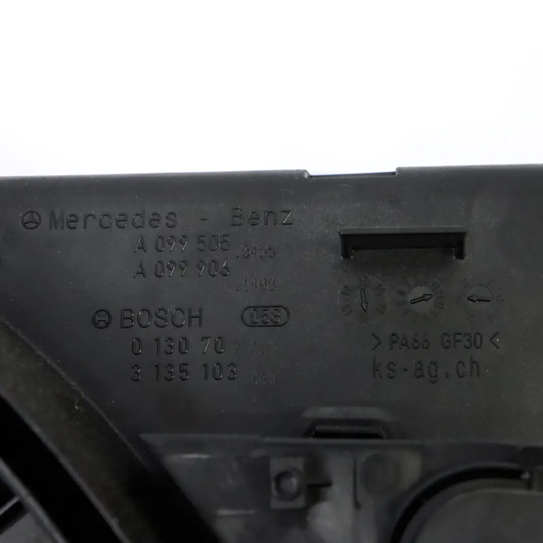 Mercedes W205 C253 Radiador Ventilador Carenado Motor Unidad - SKU A0999061400-2 - Número de pieza A0999061400