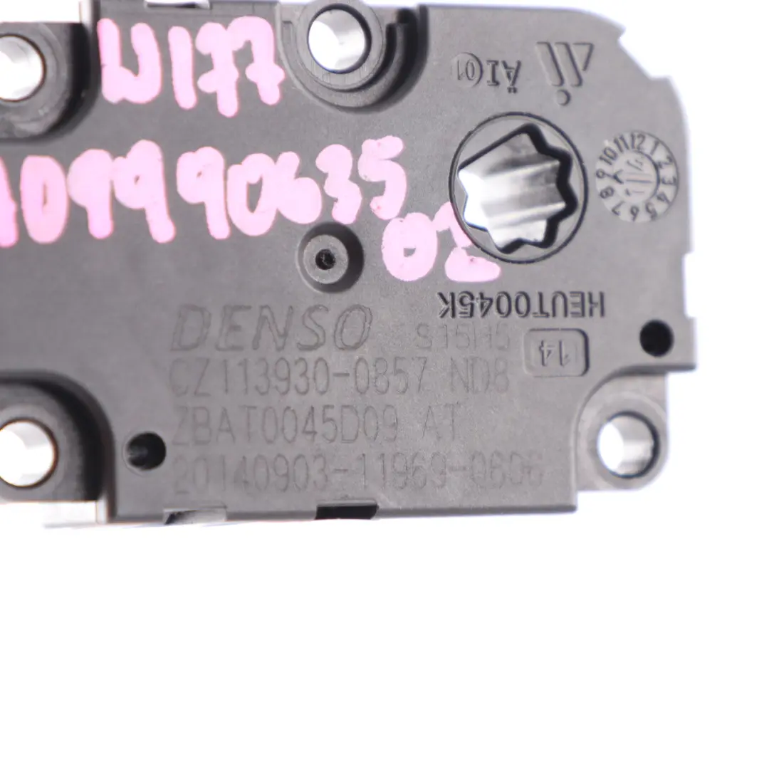 Mercedes W177 Actuador A/C Calefacción Ventilador Stepper Motor - SKU A0999063502 - Número de pieza A0999063502