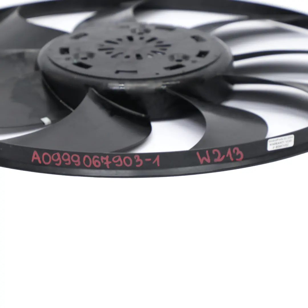 Mercedes W213 C238 C257 Cooling Radiator Fan Shroud Blades Wheel - SKU A0999067903-1 - Part number A0999067903