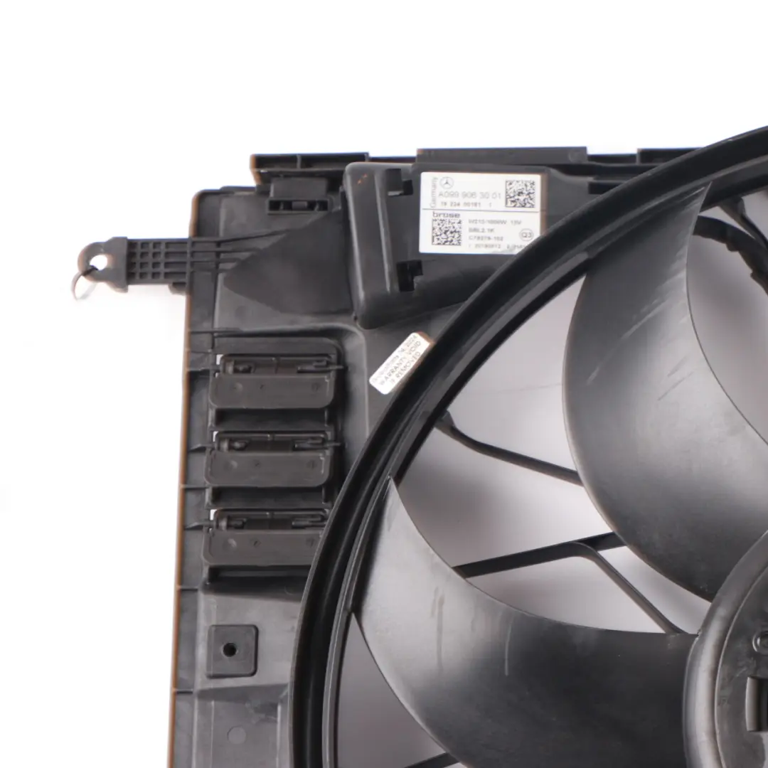  Cooling Radiator Fan Mercedes W213 C238 C257 Shroud Cover Frame A0999063001 - SKU A0999067903-2 - Part number A0999067903