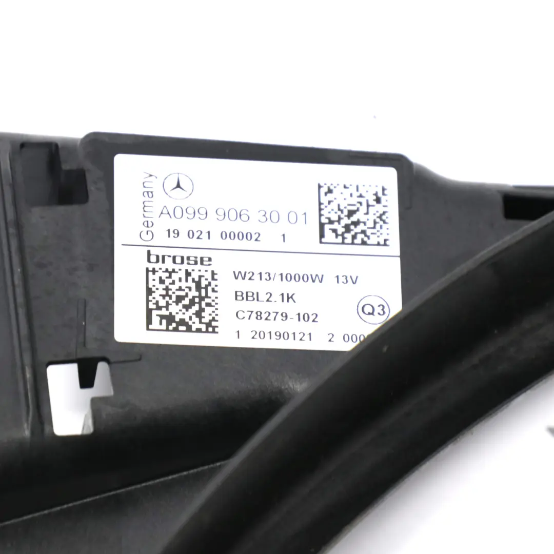 Mercedes W213 C238 C257 Refroidissement Ventilateur Couvercle Cadre - SKU A0999067903 - Numéro de pièce A0999067903