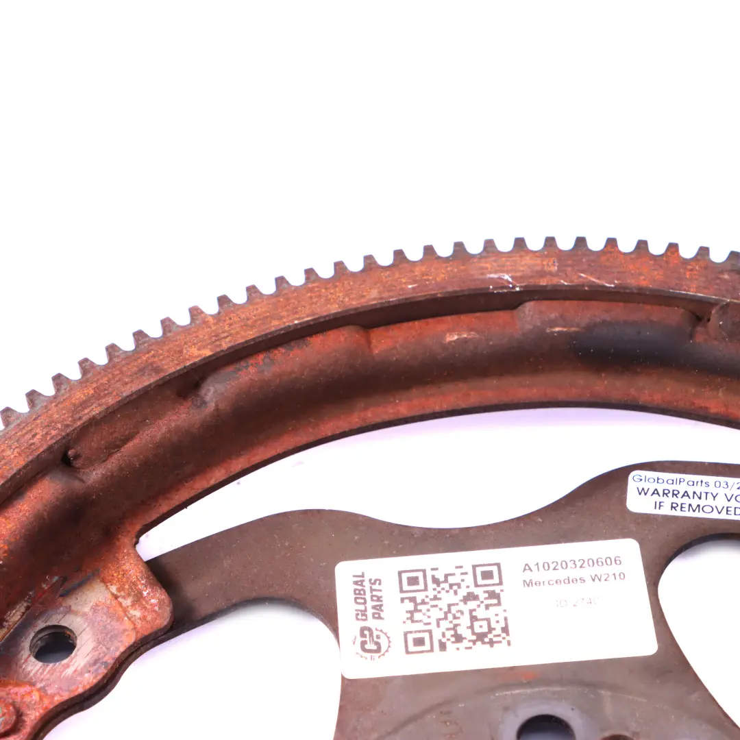 Connecting Drum MERCEDES W210 Diesel M601 Automatic Transmission Flywheel Plate to with Part number A1020320606 Connecting Drum MERCEDES W210 Diesel M601 Automatic Transmission Flywheel Plate - SKU A1020320606 - Part number A1020320606