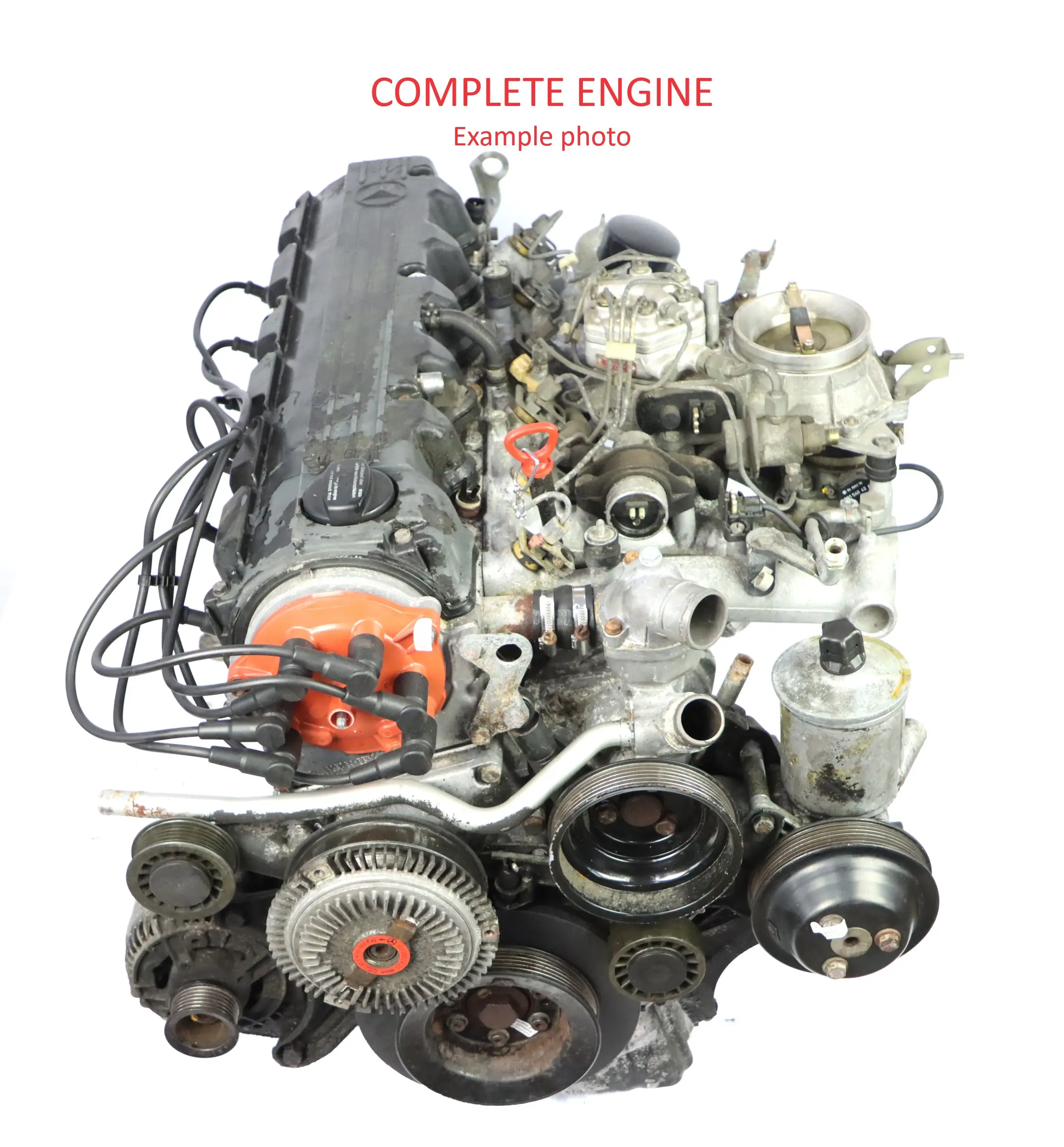 Mercedes W124 E 260 280 Bare Engine 103.940 103940 89k, WARRANTY