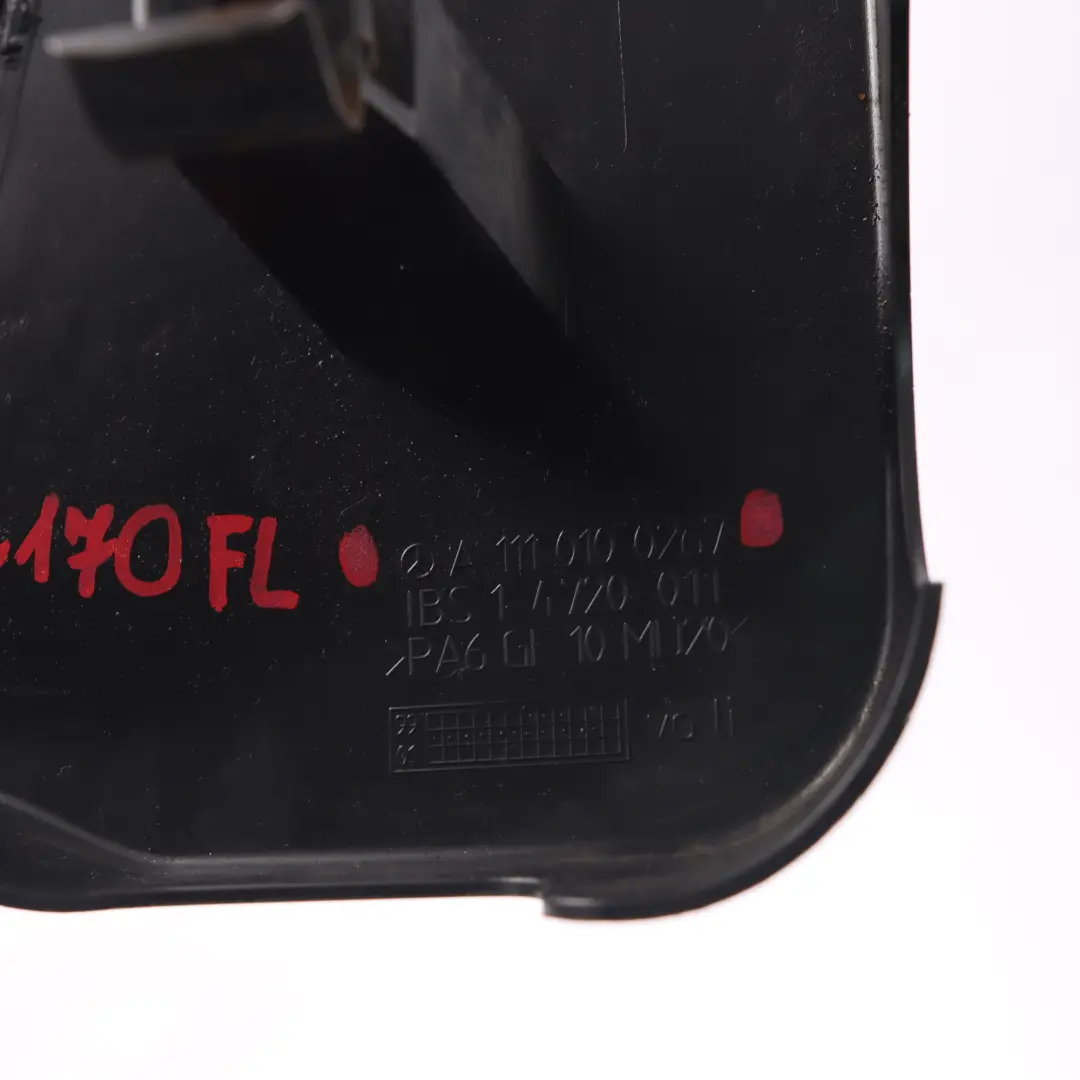  Tapa del colector de admisión Mercedes R170 Gasolina M111 delantera izquierda - SKU A1110100267 - Número de pieza A1110100267