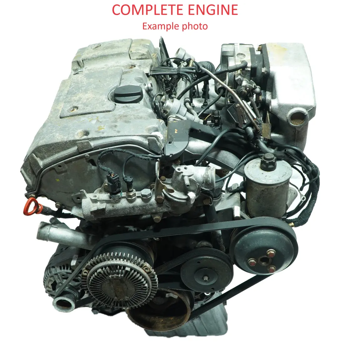 Mercedes W124 E 200 Motor Desnudo 111940 111.940 136HP 219 000 km, GARANTÍA - SKU A1110101200 - Número de pieza A1110101200