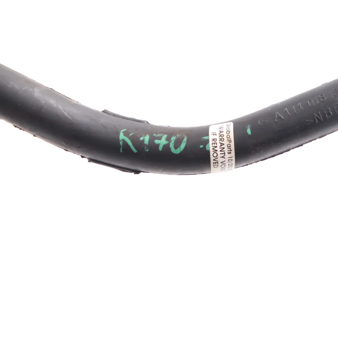 Mercedes SLK R170 M111 Crankcase Breather Hose Engine Pipe Line A1110181382 - SKU A1110183382 - Part number A1110183382