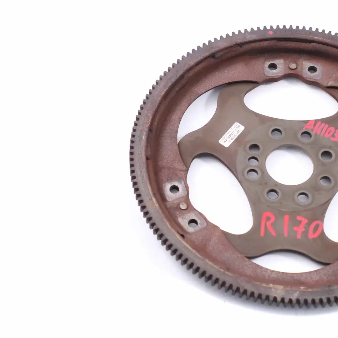 Gearbox Flywheel Mercedes R170 M111.973 Starter Ring to with Part number A1110300712 Gearbox Flywheel Mercedes R170 M111.973 Starter Ring - SKU A1110300712 - Part number A1110300712