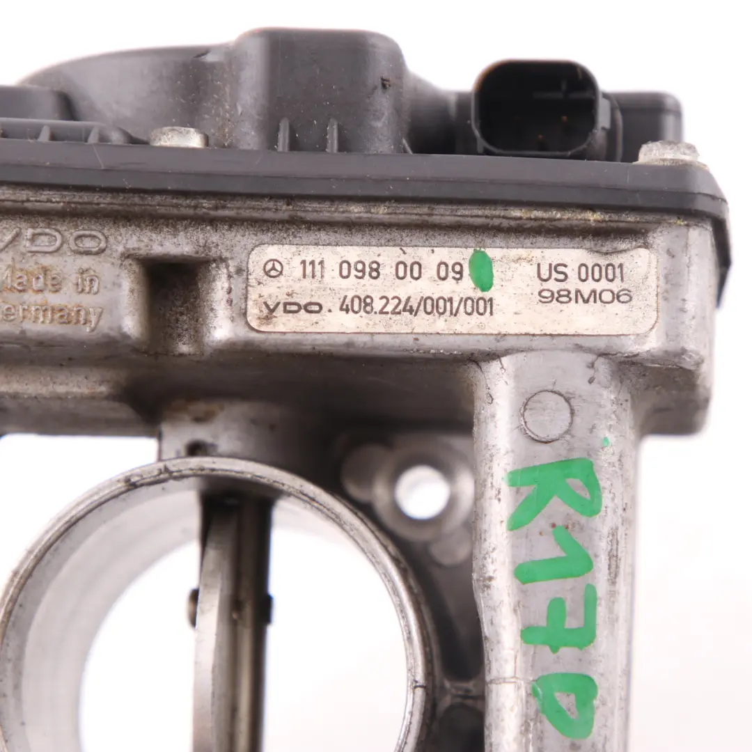 W208 W210 M111 Petrol Throttle Body Valve Flap to Mercedes R170 with Part number A1110980009 Mercedes R170 W208 W210 M111 Petrol Throttle Body Valve Flap - SKU A1110980009 - Part number A1110980009