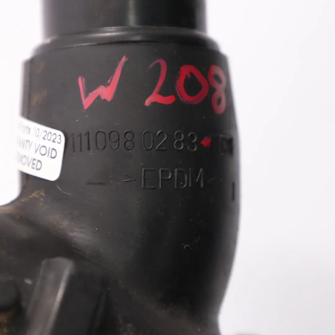 Mercedes SLK R170 C208 M111 Luft einlass schlauch kühler leitung - SKU A1110980283 - Teilenummer A1110980283