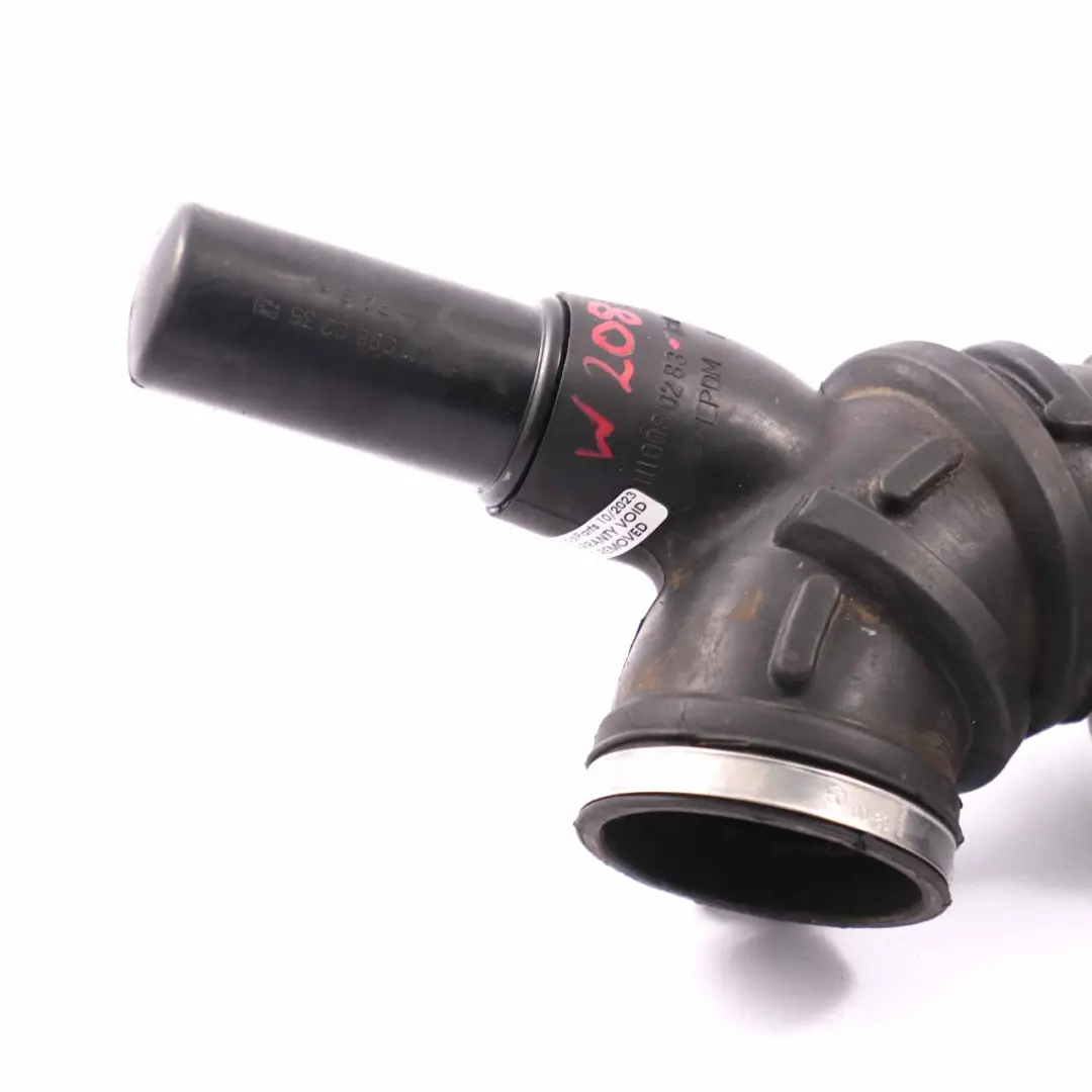 M111 Luft einlass schlauch kühler leitung für Mercedes SLK R170 C208 mit Teilenummer A1110980283 Mercedes SLK R170 C208 M111 Luft einlass schlauch kühler leitung - SKU A1110980283 - Teilenummer A1110980283