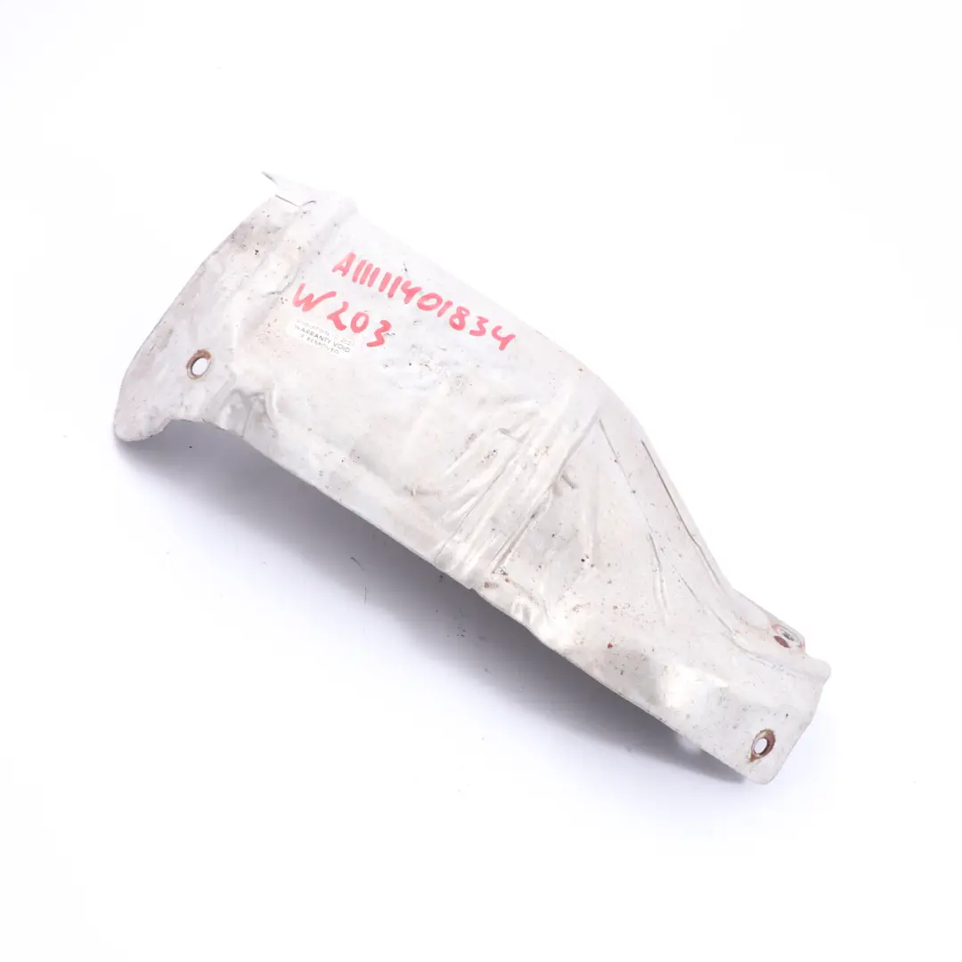 W208 M111 Exhaust Manifold Heat Shield Plate to Mercedes R170 W203 with Part number A1111401834 Mercedes R170 W203 W208 M111 Exhaust Manifold Heat Shield Plate - SKU A1111401834 - Part number A1111401834