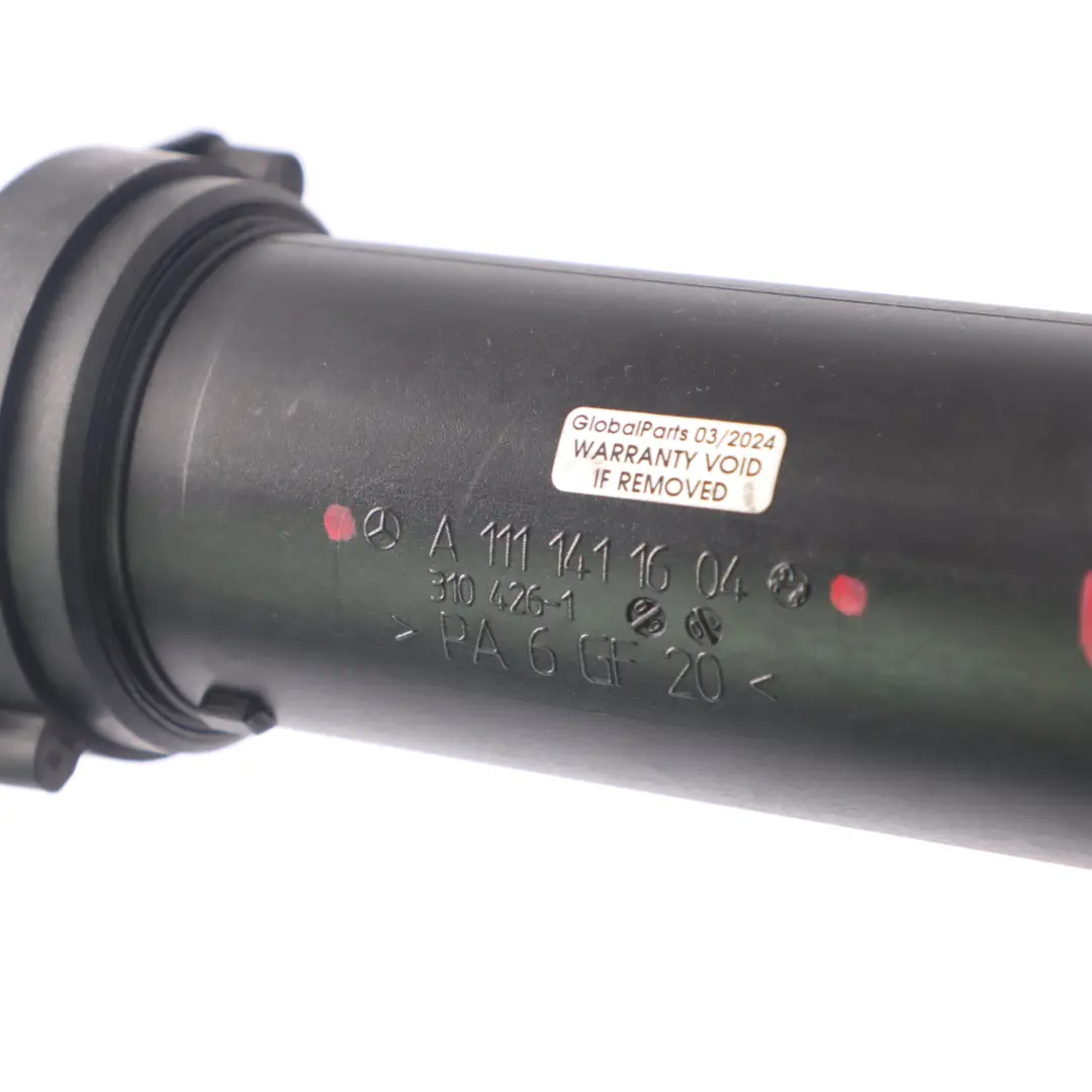 Tubo de Admisión Mercedes W210 E200 Gasolina M111 Entrada de Aire para con número de pieza A1111411604 Tubo de Admisión Mercedes W210 E200 Gasolina M111 Entrada de Aire - SKU A1111411604 - Número de pieza A1111411604