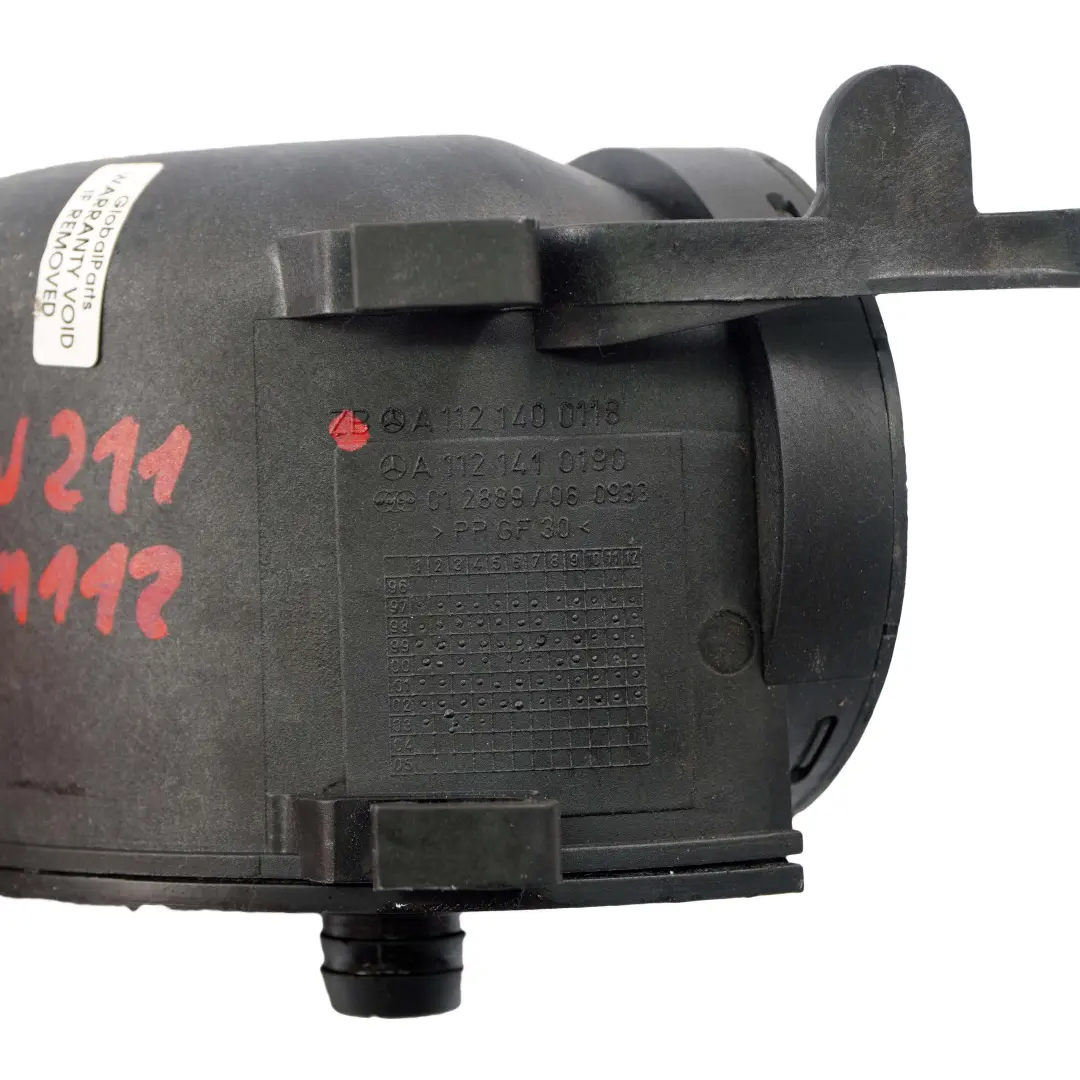 Mercedes W211 M112 Benzina Motore Tubo di Aspirazione Aria Tubo - SKU A1121400118 - Numero di parte A1121400118
