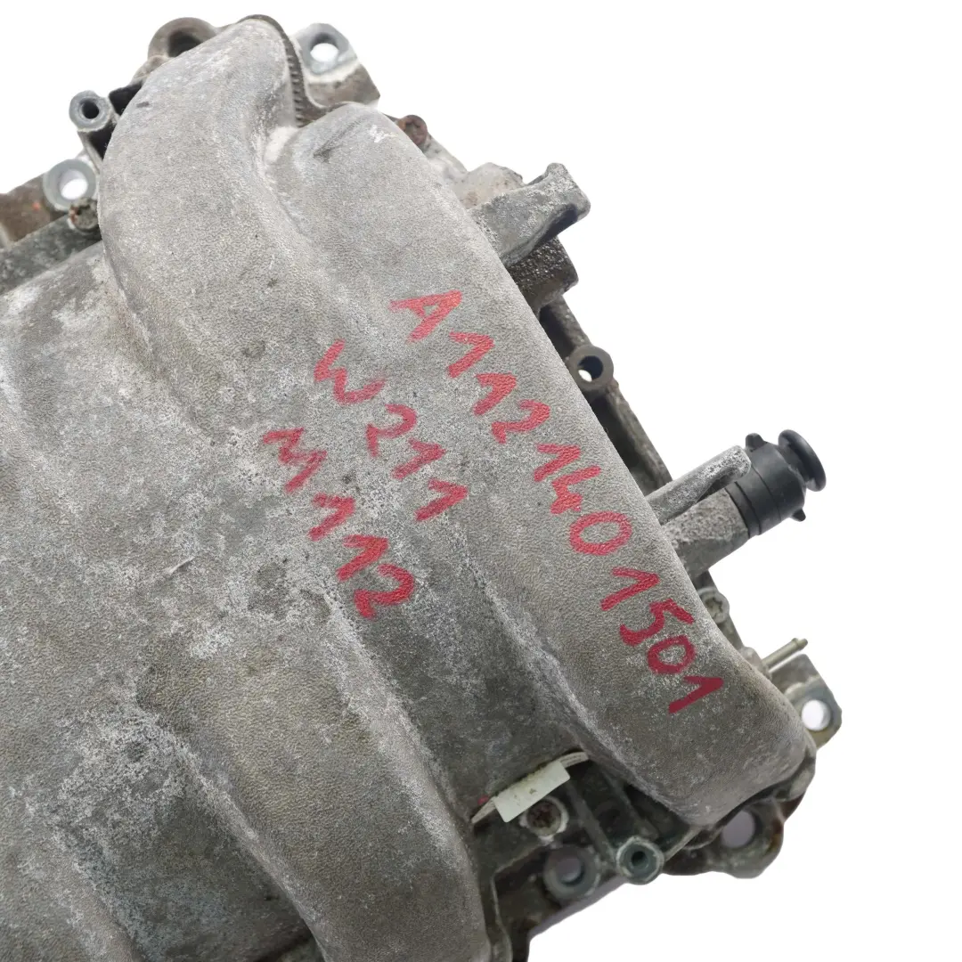 Luft Einlass Ansaug Krümmer Oben M112 Benzin Motor für Mercedes W211 W220 mit Teilenummer A1121401501 Mercedes W211 W220 Luft Einlass Ansaug Krümmer Oben M112 Benzin Motor - SKU A1121401501 - Teilenummer A1121401501