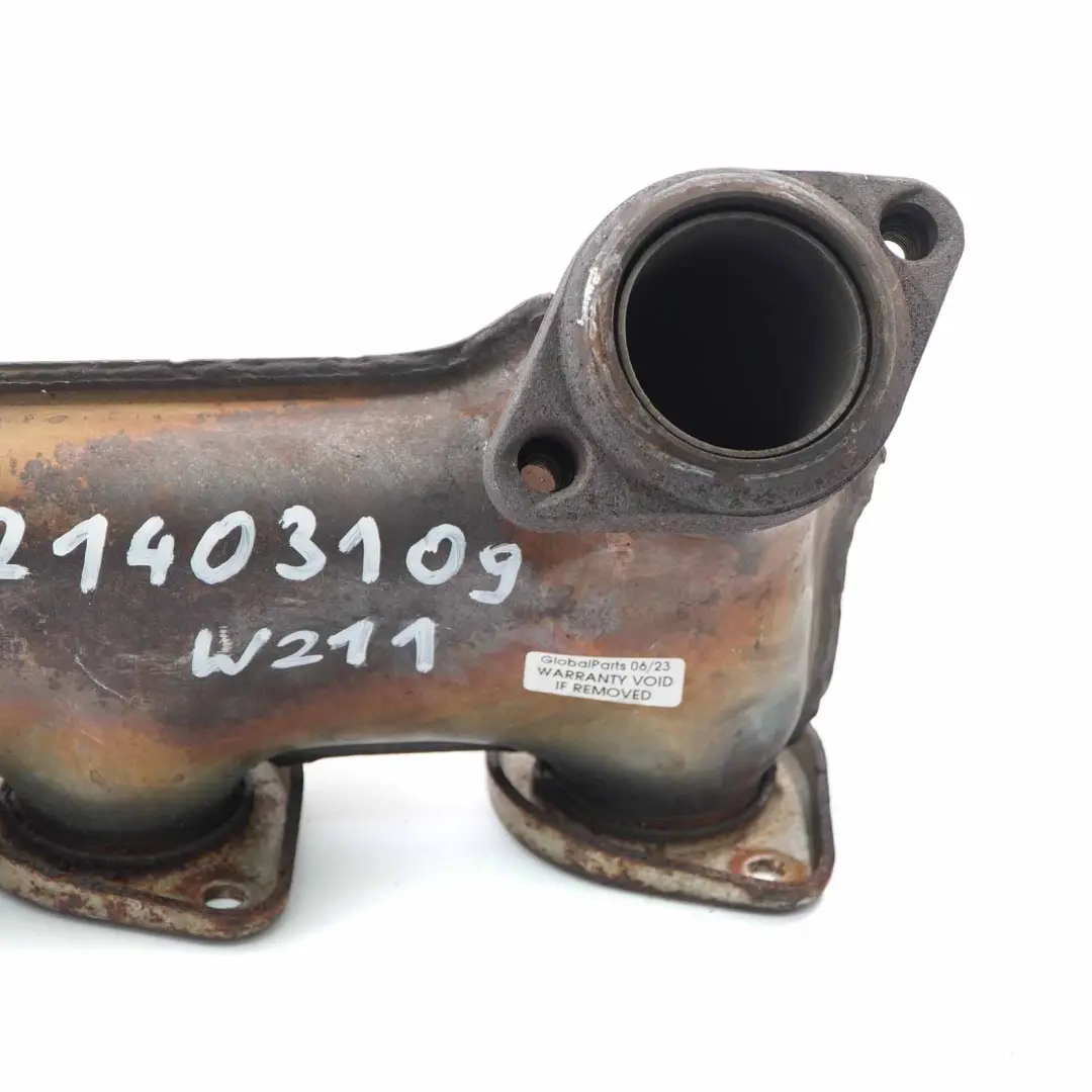  Collettore scarico Mercedes W211 M112 Benzina Sinistra 4-6 Cilindri - SKU A1121403109-1 - Numero di parte A1121403109