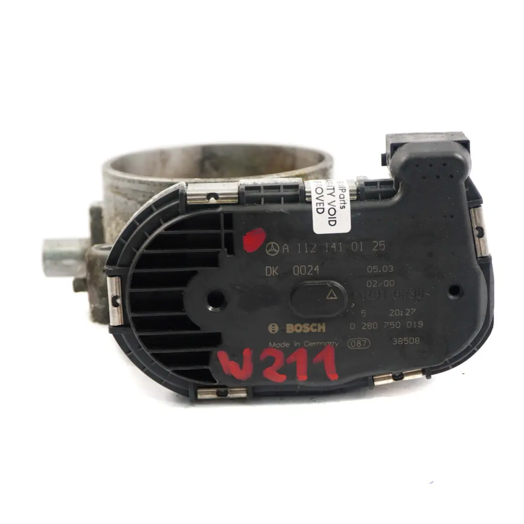  Cuerpo De Mariposa Mercedes W211 Motor Gasolina M112 Valve Flap - SKU A1121410125 - Número de pieza A1121410125