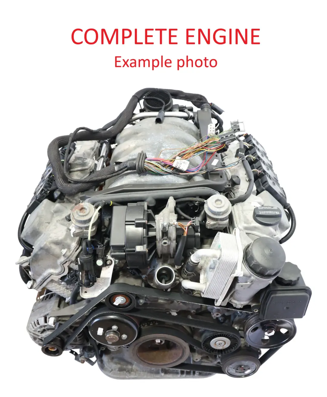 Mercedes W220 S430 Motor Desnudo 113941 113.941 279HP 159 000 km, GARANTÍA - SKU A1130105402 - Número de pieza A1130105402
