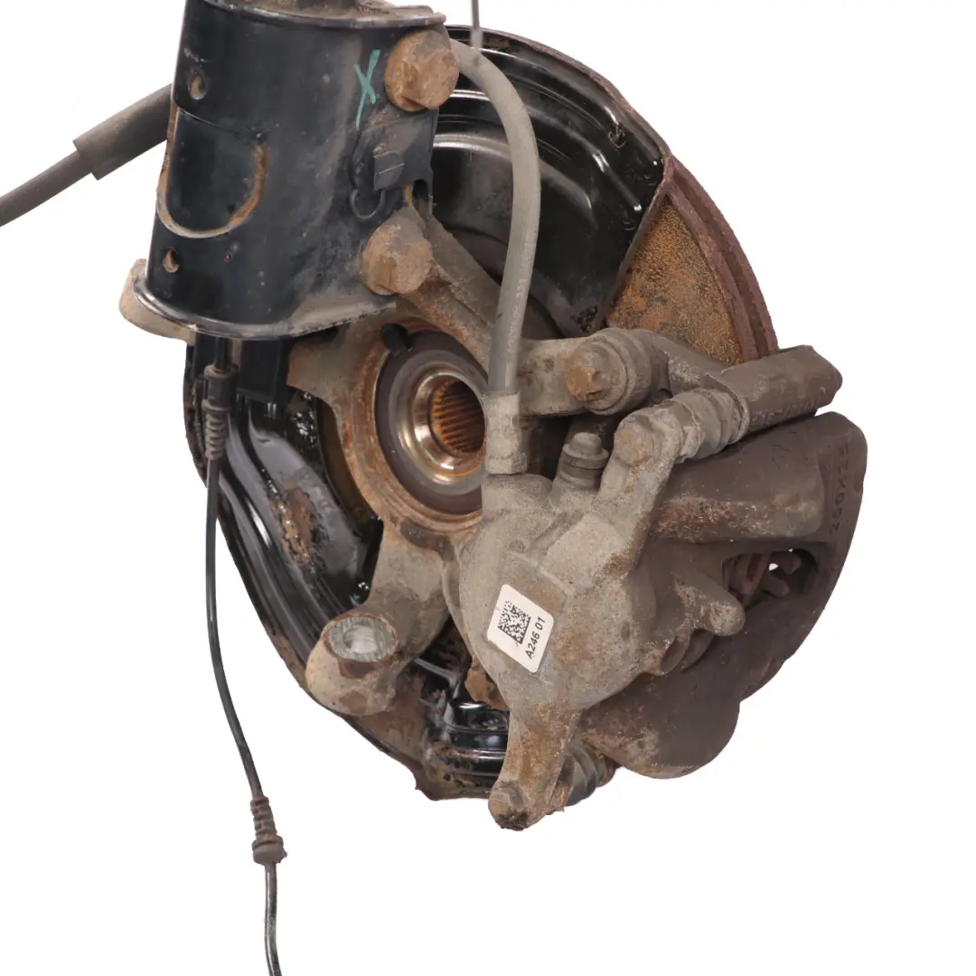 Mercedes W176 180 CDI Front Left N/S Suspension Leg Brake Wheel Hub Carrier - SKU A1173200338 - Part number A1173200338