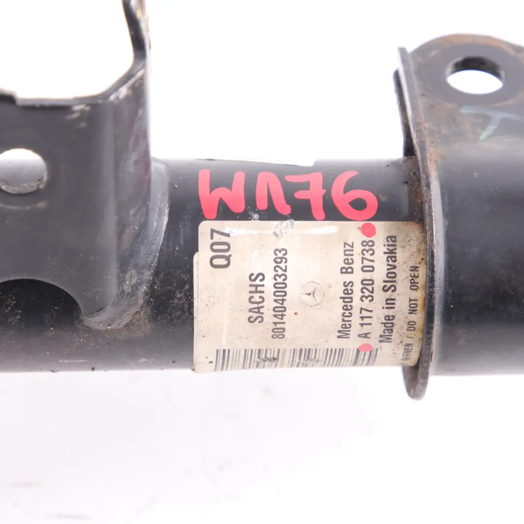 Strut Suspension Shock Absorber Front Left N/S to Mercedes W176 Spring with Part number A1173200738 Mercedes W176 Spring Strut Suspension Shock Absorber Front Left N/S - SKU A1173200738 - Part number A1173200738