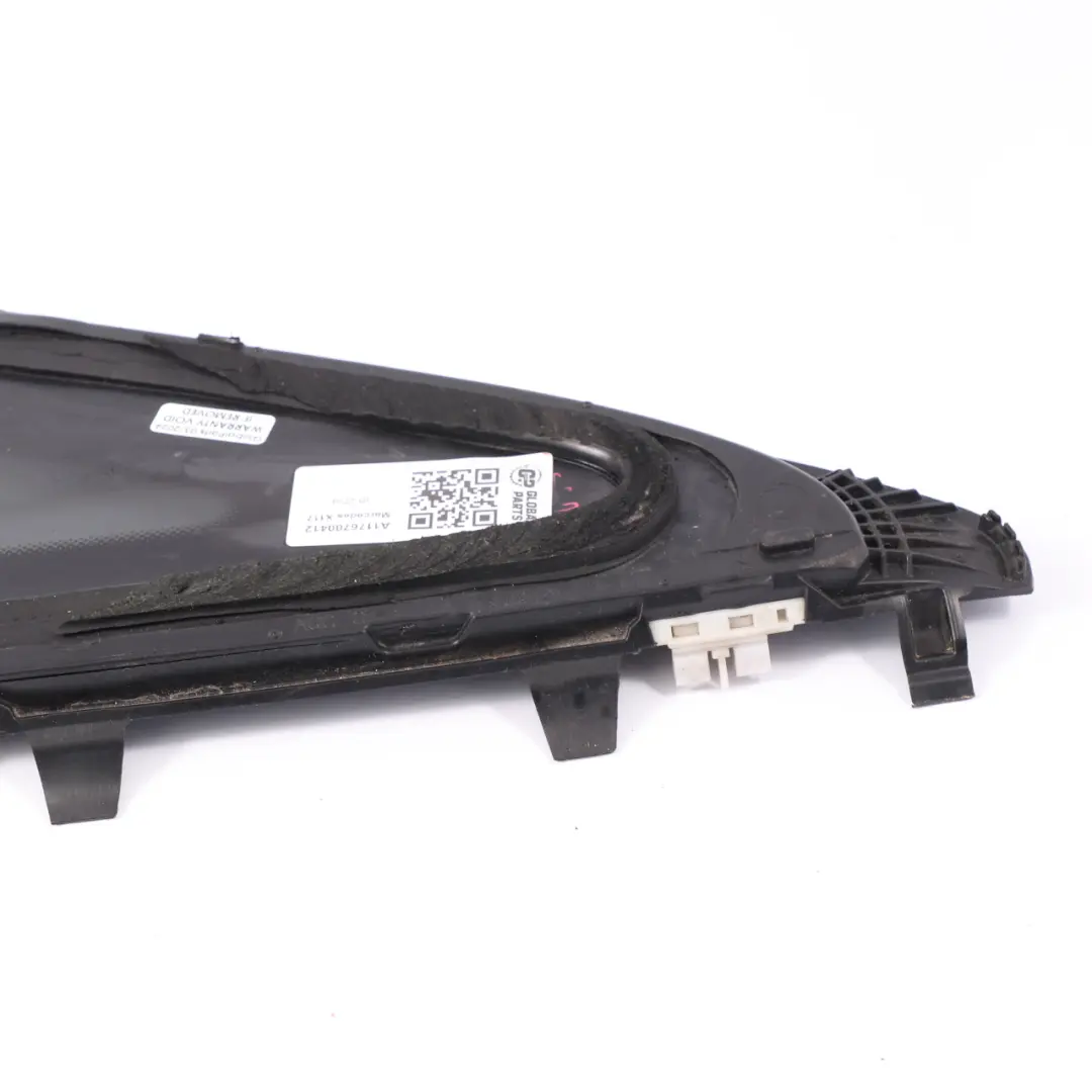 Mercedes X117 Window Glass Side Rear Right O/S Quarter Glazing Black - SKU A1176700412 - Part number A1176700412