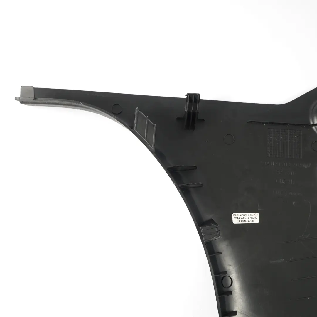 B-Pillar Cover Panel Lower Trim Right O/S Black to Mercedes CLA C117 with Part number A1176910208 Mercedes CLA C117 B-Pillar Cover Panel Lower Trim Right O/S Black - SKU A1176910208 - Part number A1176910208