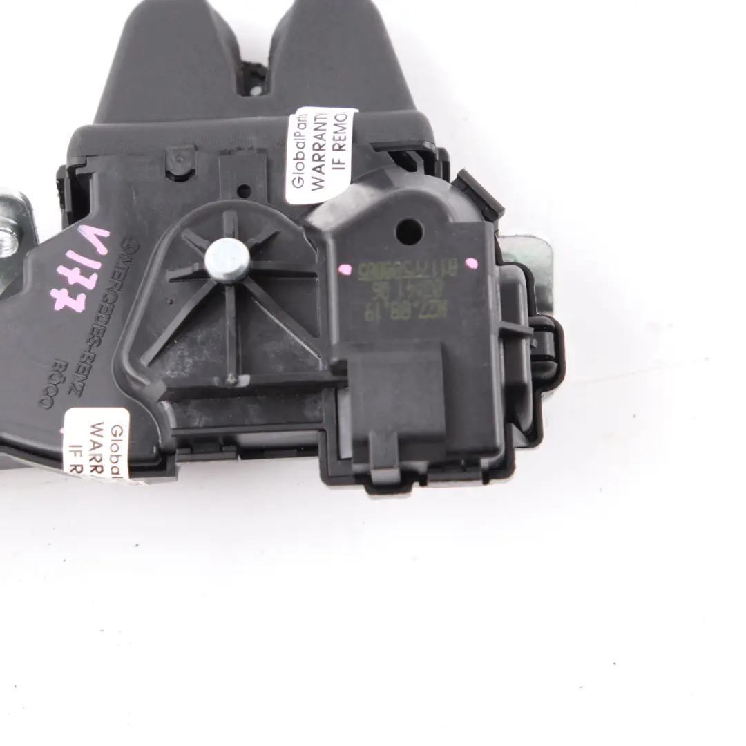 Serratura Baule Portellone Posteriore Chiusura per Mercedes W177 Berlina con numero di parte A1177500085 Mercedes W177 Berlina Serratura Baule Portellone Posteriore Chiusura - SKU A1177500085 - Numero di parte A1177500085