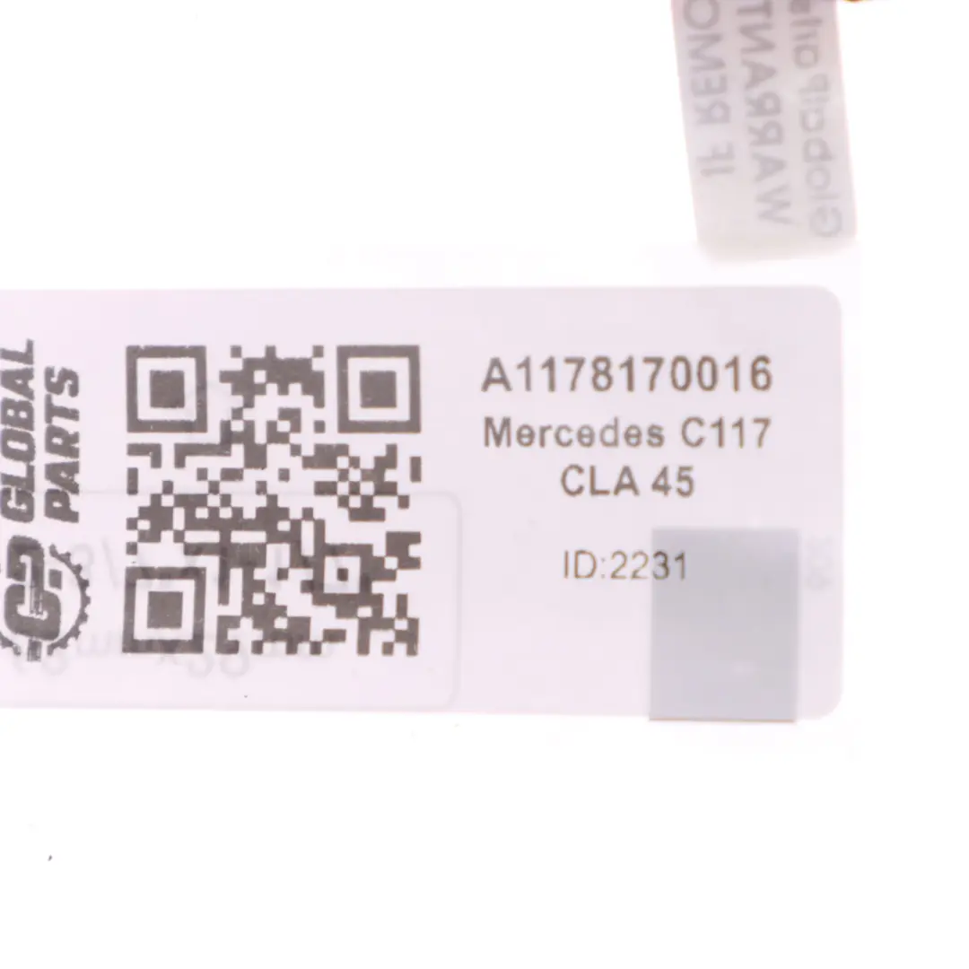 Mercedes CLA C117 Trunk Emblem Rear Boot Lid Tailgate Star Logo - SKU A1178170016 - Part number A1178170016