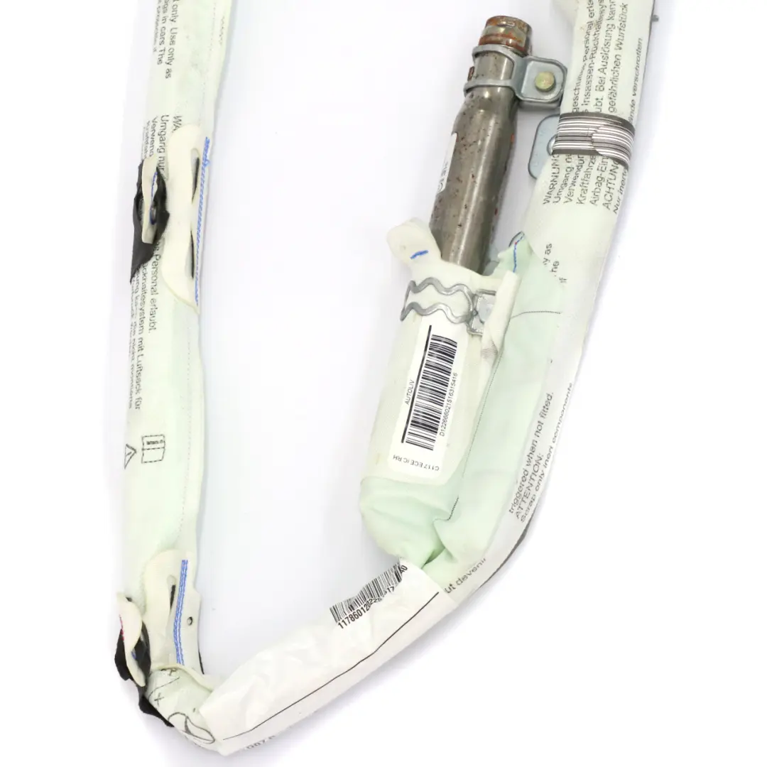 Poduszka Powietrzna Kurtyna Airbag Prawy do Mercedes CLA C117 o numerze A1178601202 Mercedes CLA C117 Poduszka Powietrzna Kurtyna Airbag Prawy - SKU A1178601202 - Numer Części A1178601202